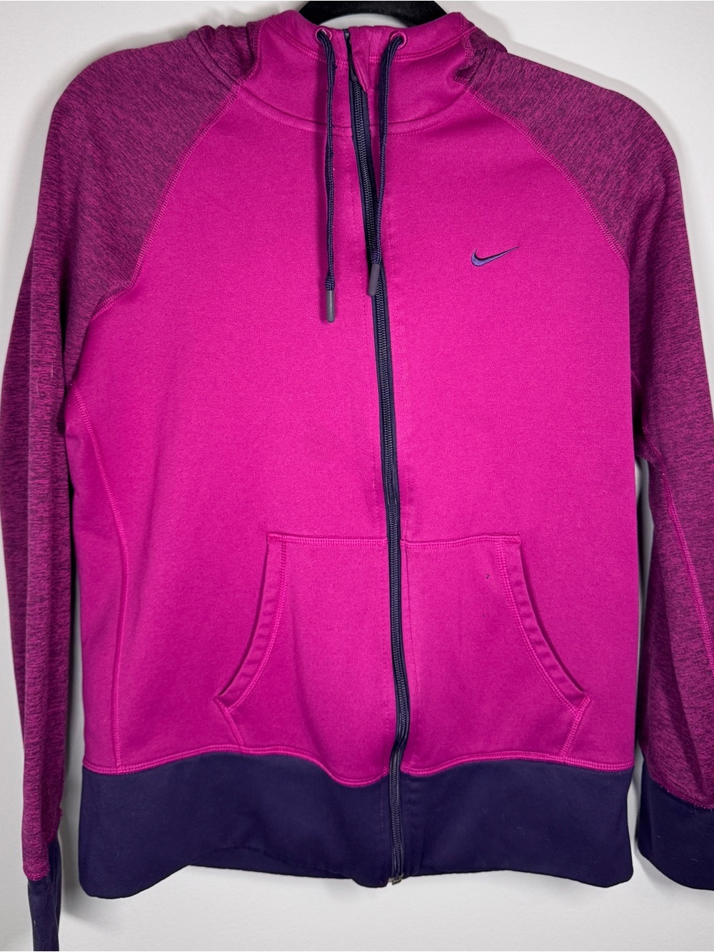 Nike Magenta & Deep Purple Full-Zip Hoodie